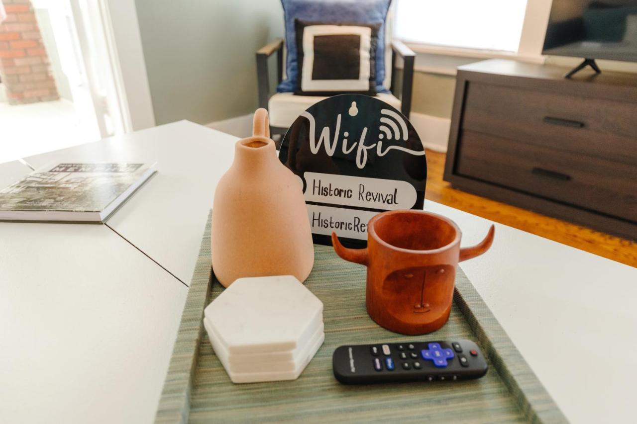 Historic Revival 2Br Midtown Memphis Free Parking Fast Wifi Free Parking Yes Pets Villa Ngoại thất bức ảnh
